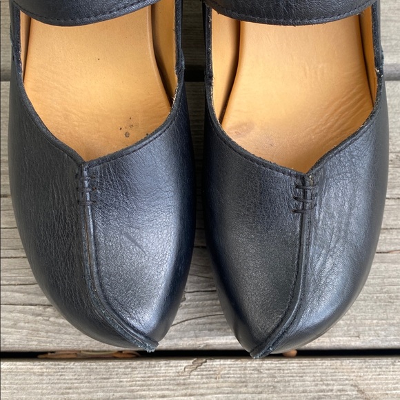 John Fluevog Leader Platform Mary Jane Heels Size 5.5 Black Worn Twice MSRP $499 - Picture 13 of 15